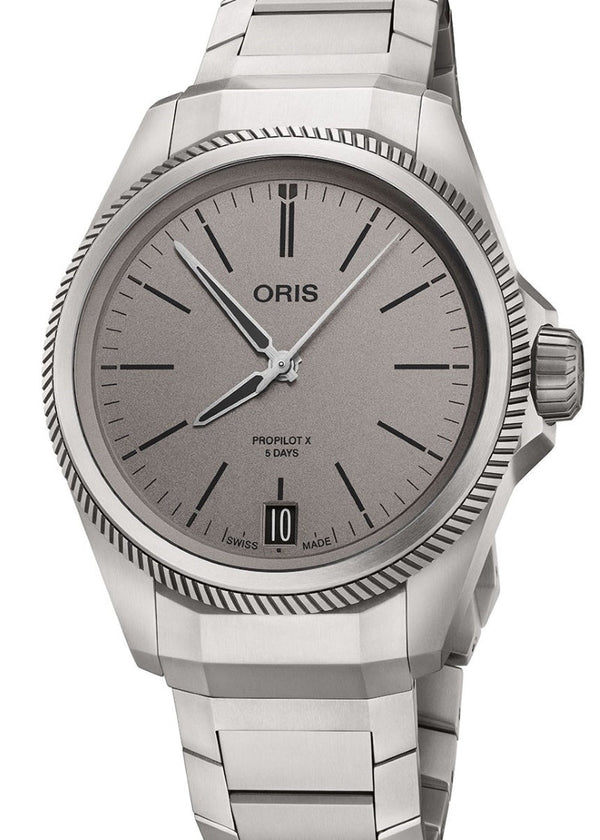 Oris ProPilot X Calibre 400 Szary 39 mm Tytan
