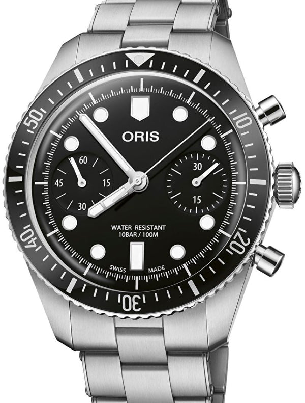 Oris Divers Sixty Five 40 mm Stal Czarny