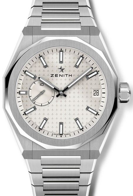 Zenith Defy Skyline Srebrny 41 mm Stal