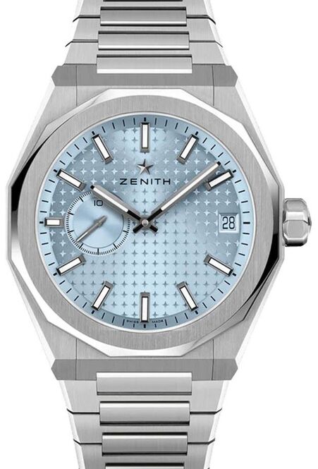 Zenith Defy Skyline Niebieski 41 mm Stal