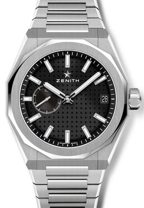 Zenith Defy Skyline Czarny 41 mm Stal