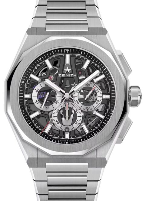 Zenith Defy Skyline CHRONOGRAPH SKELETON Szkieletowany 42 mm Stal