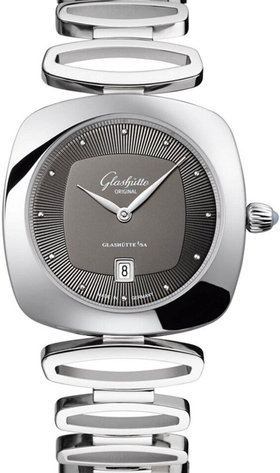 Glashütte Original Pavonina Szary 31 mm Stal