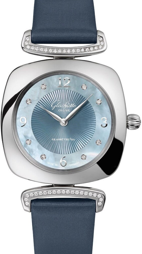 Glashütte Original Pavonina Masa perłowa 31 mm Stal