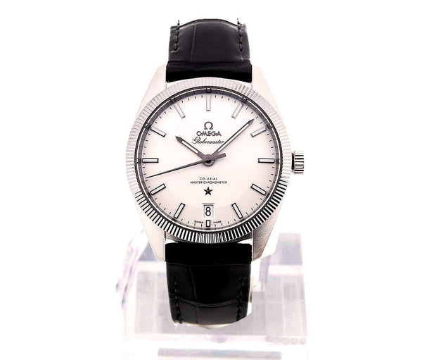 Omega Constellation Globemaster Co-Axial 39mm Srebrny Stal