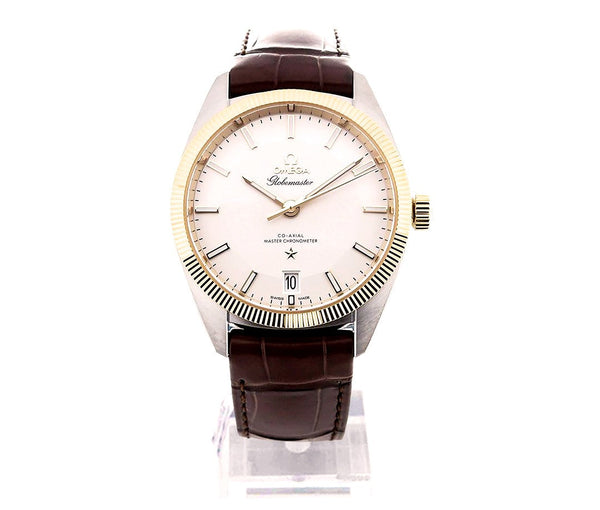 Omega Constellation 39mm Srebrny Złoto/Stal