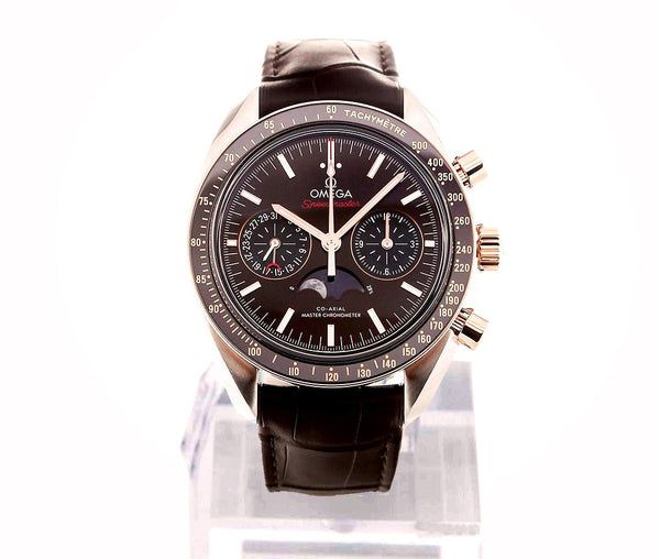 Omega Speedmaster Moonwatch 44,25mm Szary Złoto/Stal
