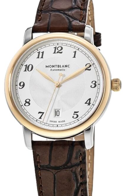 Montblanc Star Legacy Srebrny 39 mm Stal