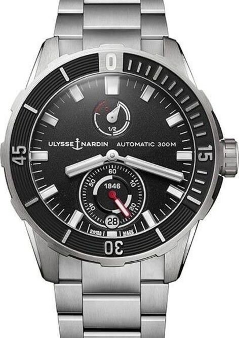 Ulysse Nardin Marine Diver Chronometer Czarny 44 mm Tytan