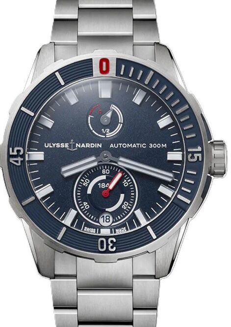 Ulysse Nardin Marine Diver Chronometer Niebieski 44 mm Tytan