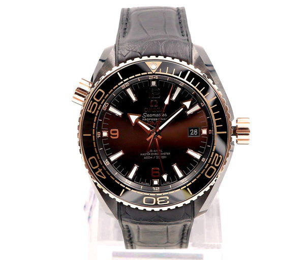 Omega Seamaster Planet Ocean 600M Omega Co-Axial Master Chronometer GMT 45,5 mm Deep Black 215.63.46.22.01.001