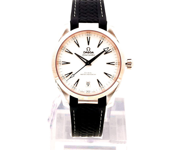 Omega Seamaster Aqua Terra 150 M 41mm Srebrny Złoto/Stal