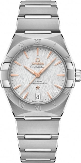 Omega Constellation Co-axial Master Chronometer Srebrny Stal