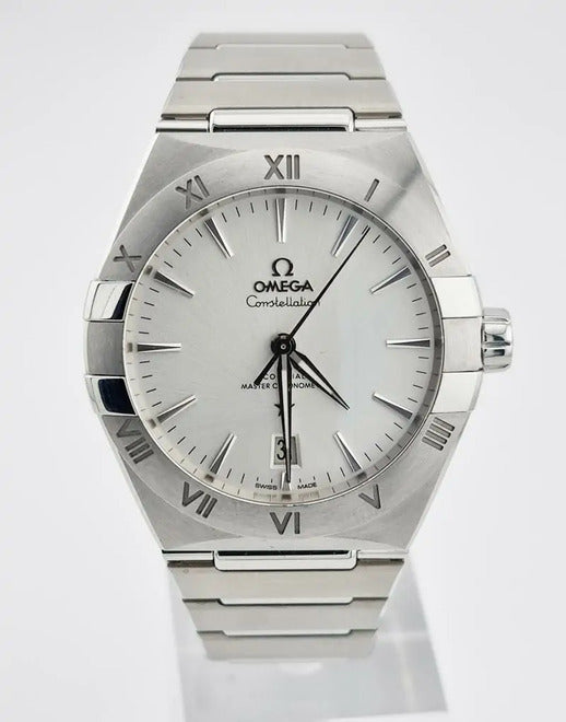 Omega Constellation Srebrny Stal