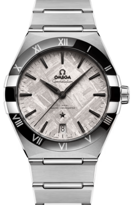 Omega Constellation 41 mm Stal Szary