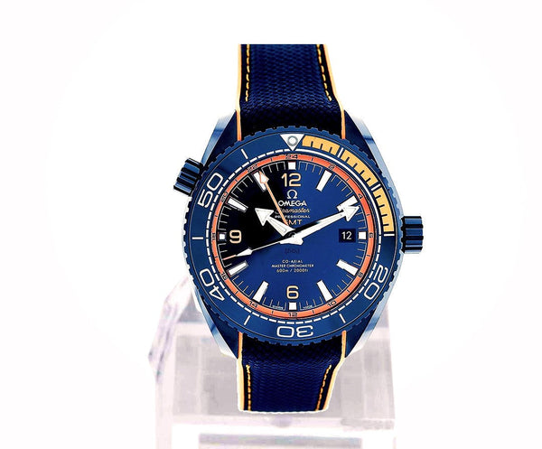 Omega Seamaster Planet Ocean 600M 45.5mm Niebieski Ceramika