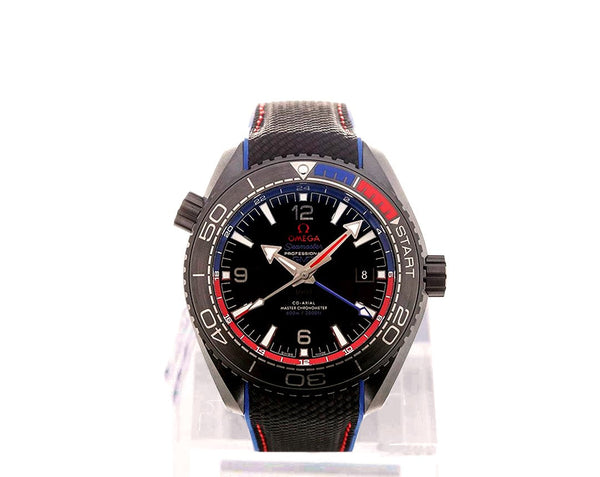 Omega Seamaster Planet Ocean 600M Omega Co-Axial Master Chronometer GMT 45,5 mm ETNZ Deep Black 215.92.46.22.01.004