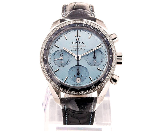 Omega Speedmaster 38 Co-Axial 38mm Niebieski Stal