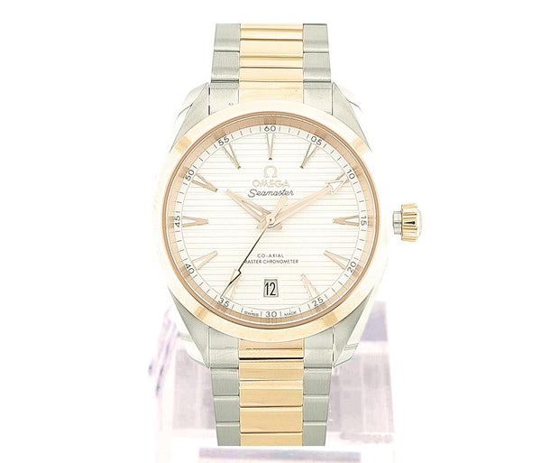 Omega Seamaster Aqua Terra 150M 38mm Srebrny Złoto/Stal