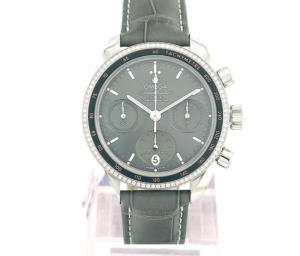 Omega Speedmaster 38 Co-Axial Chronograph 38mm Szary Stal