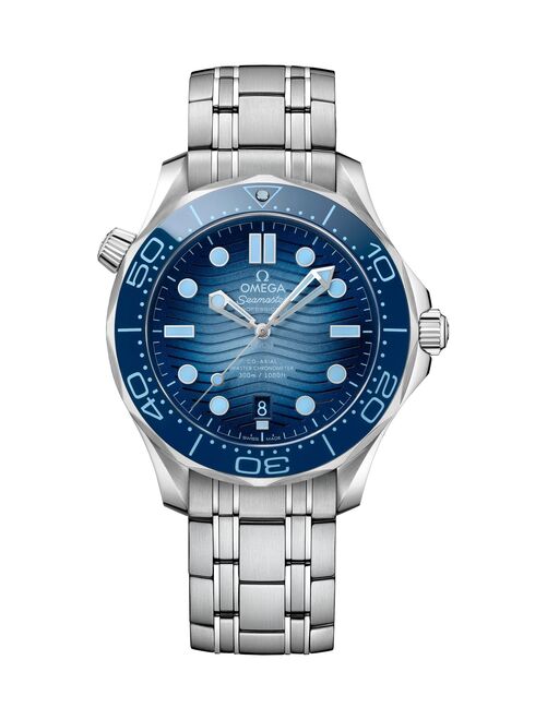 Omega Summer Blue Seamaster Diver 300m 75th 210.30.42.20.03.003