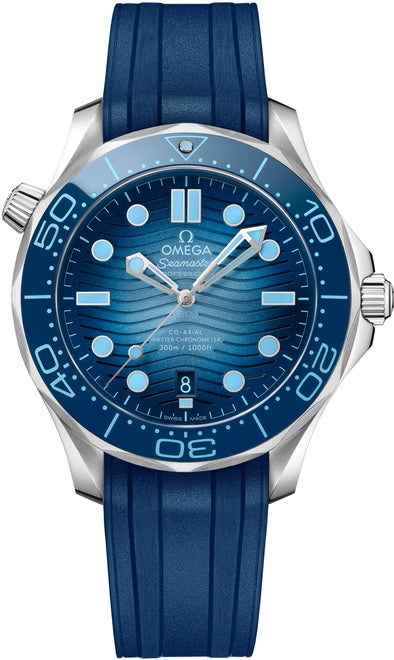 Omega Diver 300m Co-axial Summer Blue Seamaster 210.32.42.20.03.002