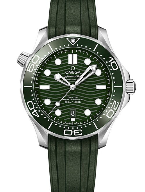 Omega Seamaster Master Chronometer Zielony Stal