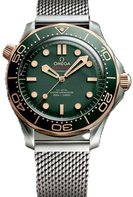 Omega Seamaster Diver 300 M 42 mm Tytan Zielony