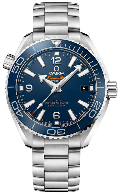 Omega Seamaster Planet Ocean Niebieski Stal
