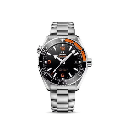 Omega Seamaster Planet Ocean Czarny Stal