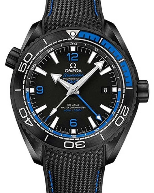 Omega Seamaster Planet Ocean 600M Czarny 45.5 mm Ceramika