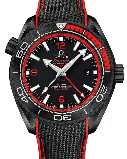 Omega Seamaster Planet Ocean 600M Czarny 45.5 mm Ceramika