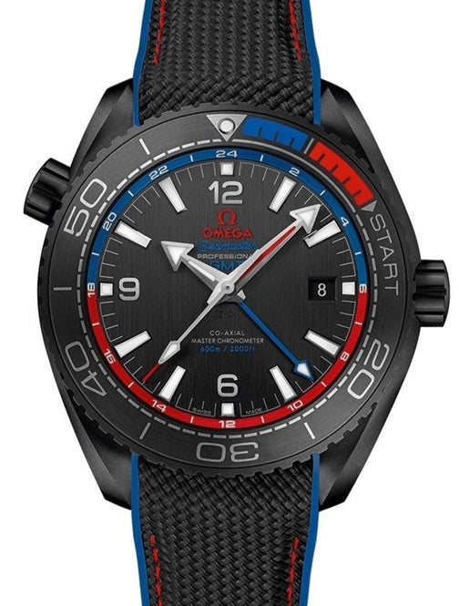 Omega Seamaster Planet Ocean 600 M Czarny 45.5 mm Ceramika