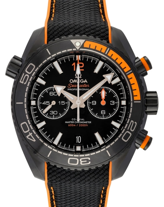 Omega Seamaster Planet Ocean 600M Czarny 45.5 mm Ceramika