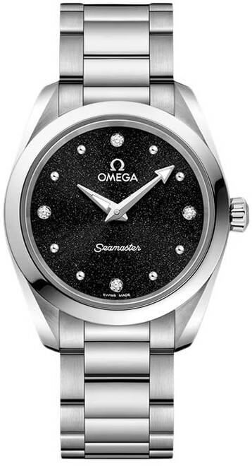Omega Seamaster Aqua Terra 150 M Czarny 28 mm Stal