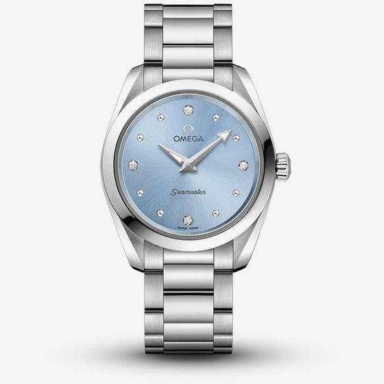 Omega Seamaster Aqua Terra 150m Niebieski 28 mm Stal