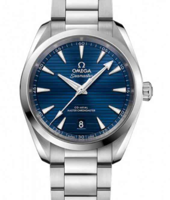 Omega Seamaster Aqua Terra 150M Niebieski 34 mm Stal