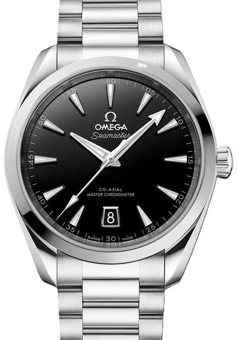 Omega Seamaster Aqua Terra 38 mm Stal Czarny