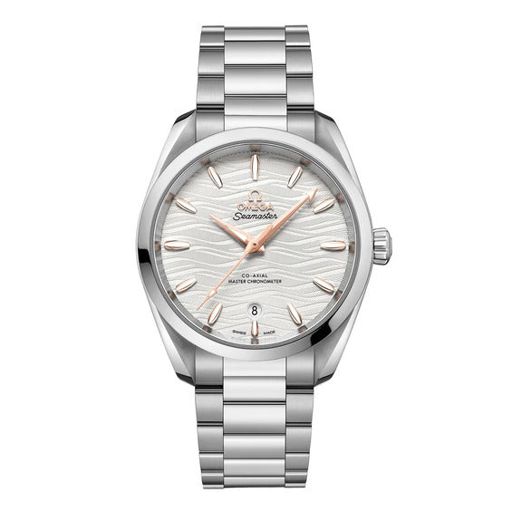 Omega Seamaster Aqua Terra 150 M Srebrny 38 mm Stal