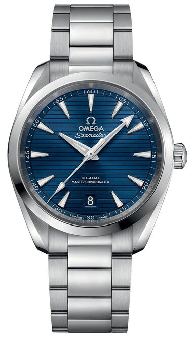 Omega Seamaster Aqua Terra 150 M Niebieski 38 mm Stal