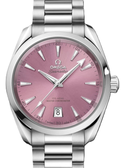 Omega Seamaster Aqua Terra 38 mm Stal Rozowy