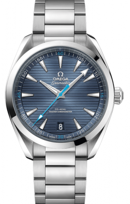 Omega Seamaster Aqua Terra 150 M Niebieski 41 mm Stal