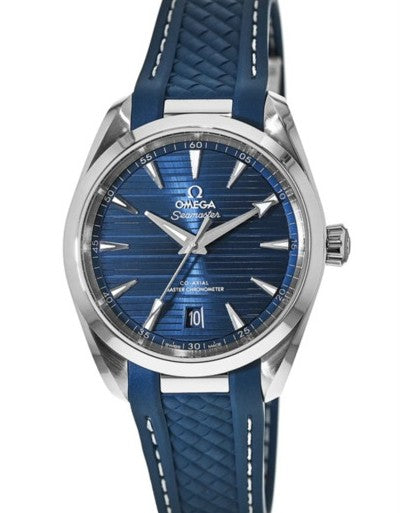 Omega Seamaster Aqua Terra 150 M Niebieski 38 mm Stal