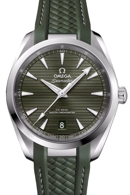 Omega Seamaster Aqua Terra 38 mm Stal Zielony