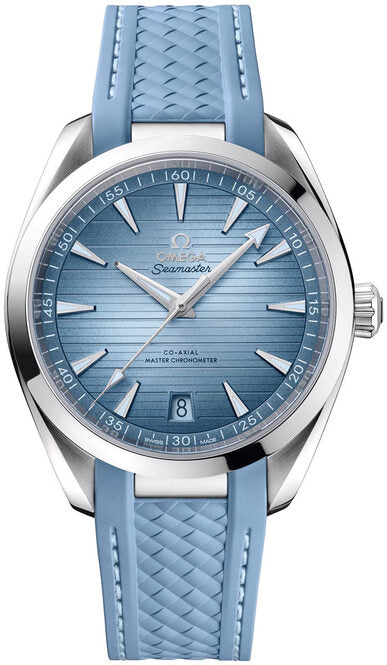 Omega Seamaster Aqua Terra 150M Co Axial 41mm Niebieski Stal