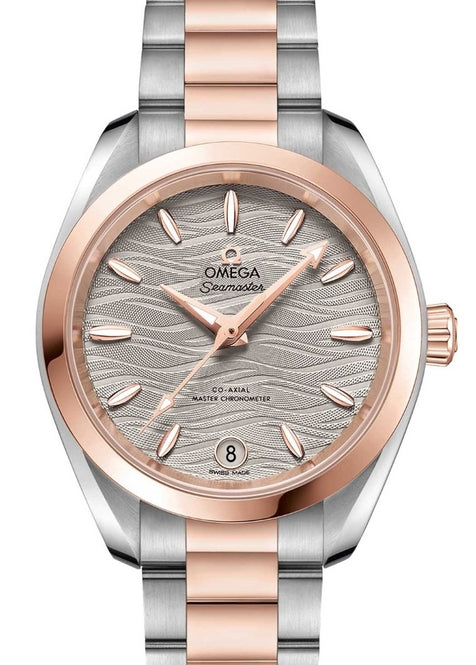 Omega Seamaster Aqua Terra 150 M Szary 34 mm Zloto/Stal