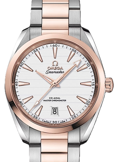 Omega Seamaster Aqua Terra 150 M Srebrny 38 mm Zloto/Stal