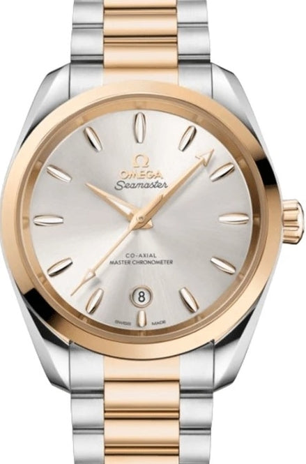 Omega Seamaster Aqua Terra 38 mm Zloto/Stal Srebrny