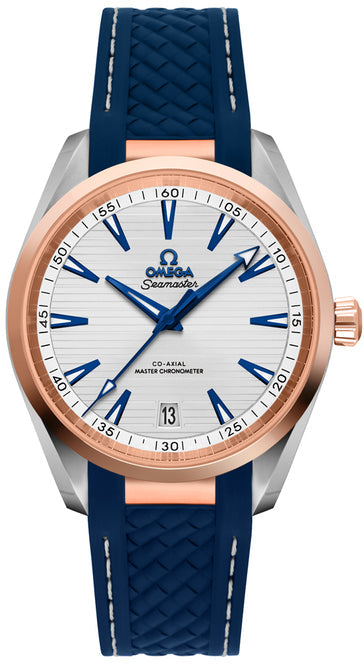 Omega Seamaster Aqua Terra 150 M Srebrny 38 mm Zloto/Stal