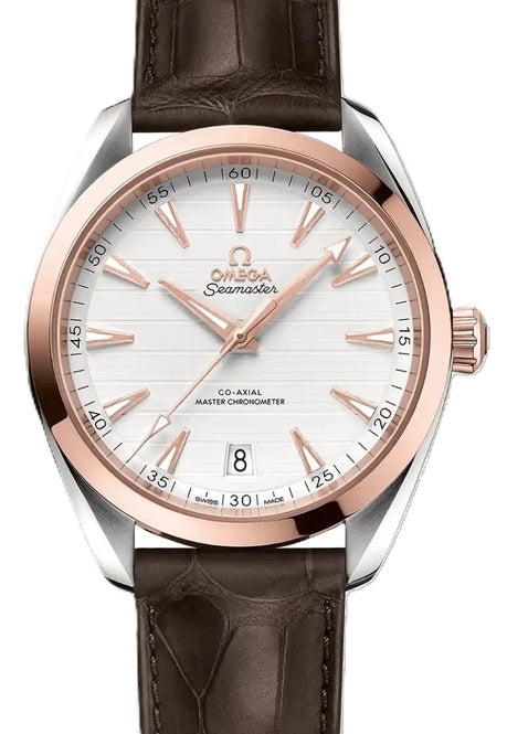 Omega Seamaster Aqua Terra 150 M Srebrny 41 mm Zloto/Stal